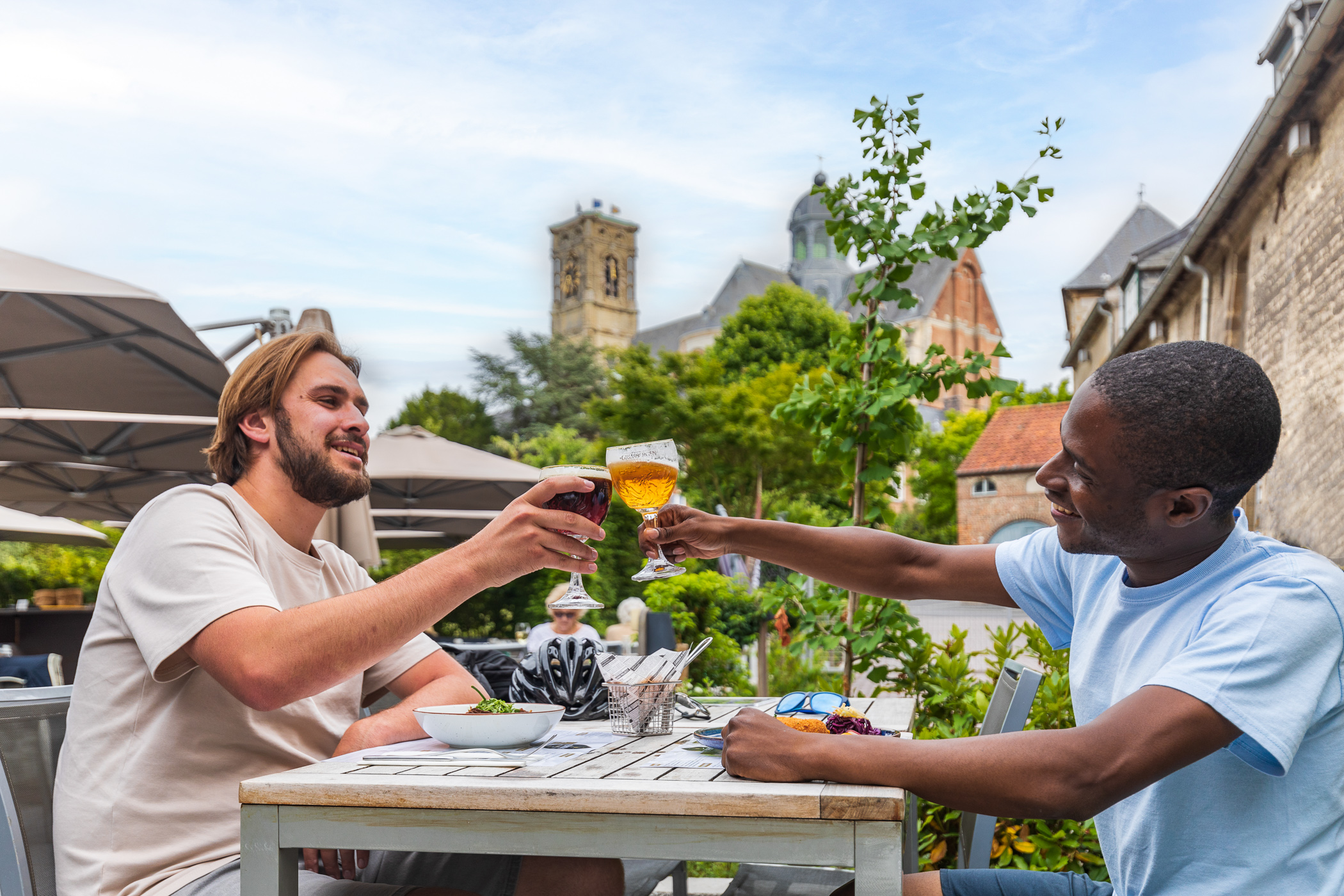 Grimbergen - Bier - toost