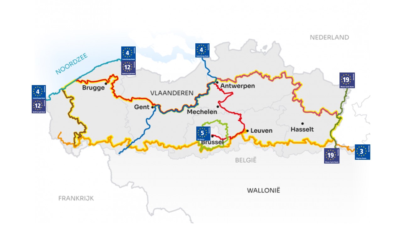 Eurovelo connecties